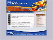 Tablet Screenshot of ets-mazzilli.com